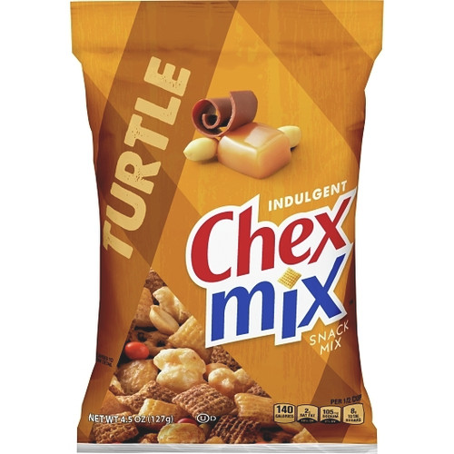 Chex Mix Turtle Snack Mix, 4.5 Ounces, 7 Per Case